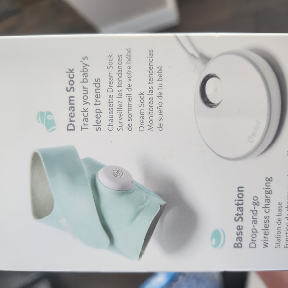 Owlet Dream Sock in Mint Green NEW IN BOX - Picture 2 of 7